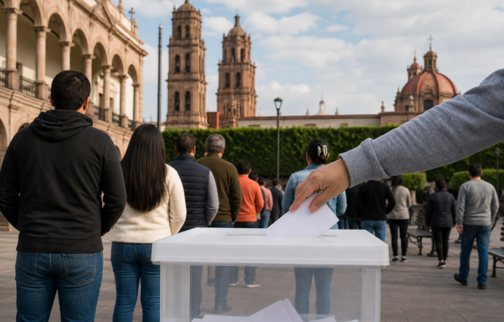 Participación ciudadana y urna electoral, imagen ilustrativa para análisis de San Luis Potosí rumbo a 2027